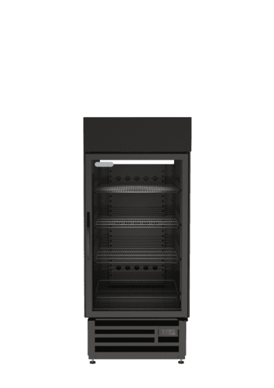 HD580HC-F-CE – Carbon Edition Half Door Hydrocarbon Display Freezer